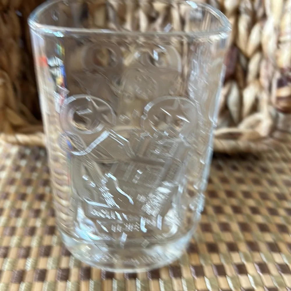 Vintage Walt Disney World McDonalds 2000 Commemorative Glass featuring Mickey